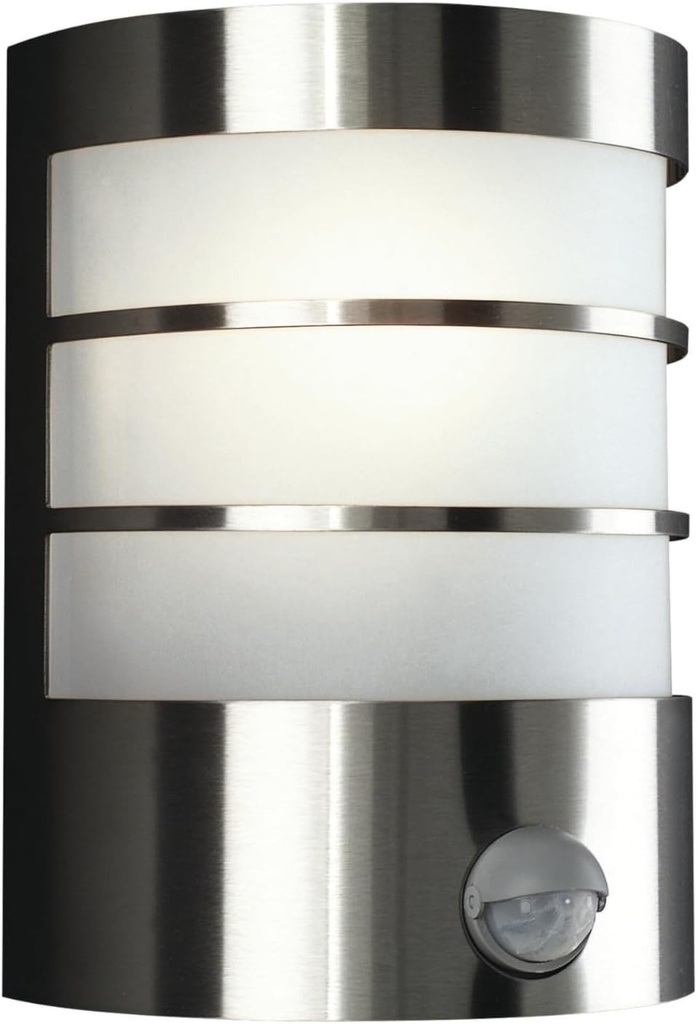 Aplice de exterior Philips Calgary, soclu E27, impermeabile, argintii, rezistente la intemperii IP44