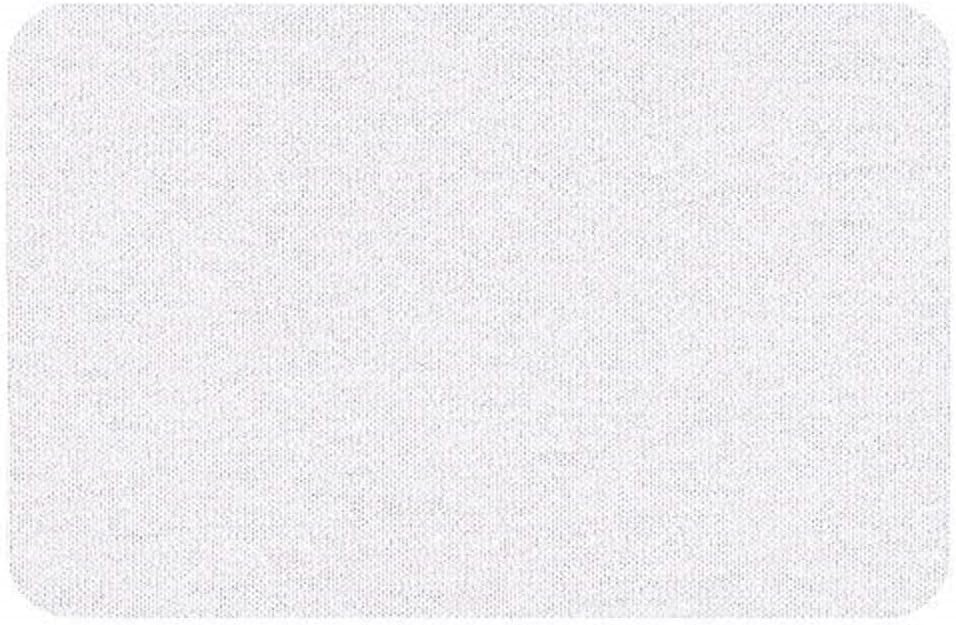 Fata de perna TEMPUR Jersey cu fermoar pentru perne confortabile, alba