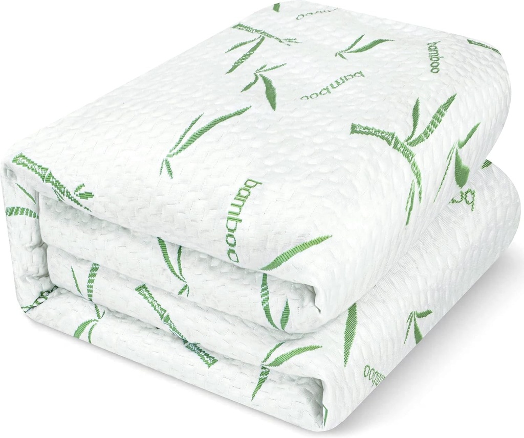 Protectie saltea Utopia Bedding 135 x 190 x 30 cm, impermeabila, vascoza premium, certificata Oeko-Tex, husa de saltea respirabila, elastica pe toata suprafata
