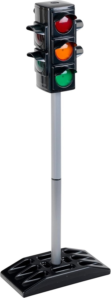 Semafor Theo Klein 2990, semafor cu ciclu manual sau automat, dimensiuni - 27 cm x 12,5 cm x 72,5 cm inaltime, jucarie pentru copii de la 3 ani