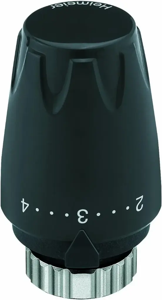 Cap termostatic Heimeier, negru, DX 6700-00.507