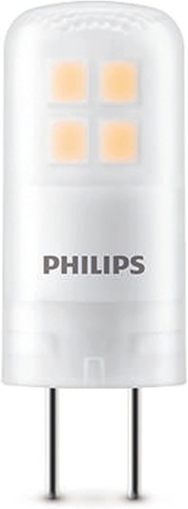Lampa LED Philips GY6.35, 20W, soclu cu pin, alb cald, alb