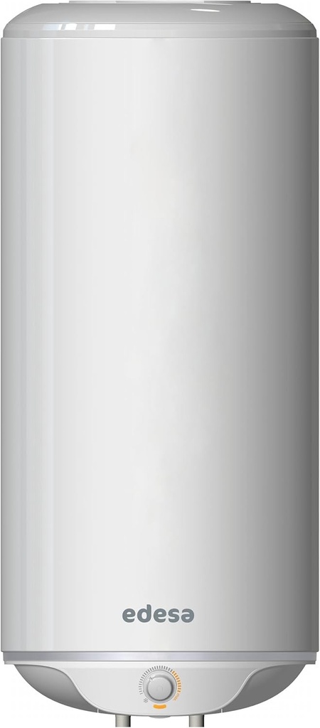 Edesa, Încălzitor de apă electric Tre-Vertical, Încălzitor de apă electric de 50 litri, Reglare externă + Element de încălzire ceramic învelit, 43,3x61,2x45,1cm - Fabricat pentru instalare în Spania (Clasa energetică C)