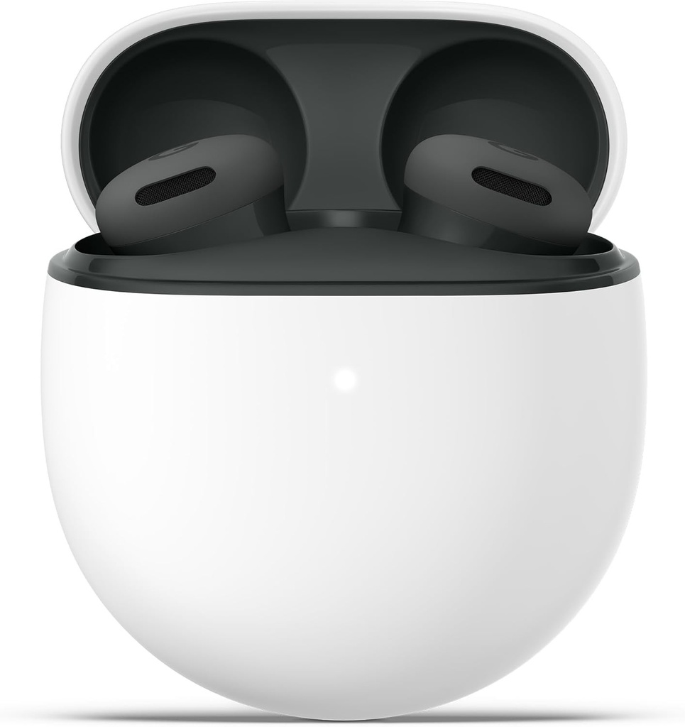 Google Pixel Buds 2a - Căști wireless cu anulare activă a zgomotului - Ușoare și confortabile - Rezistente la apă - Compatibile cu Bluetooth - Verde mușchi