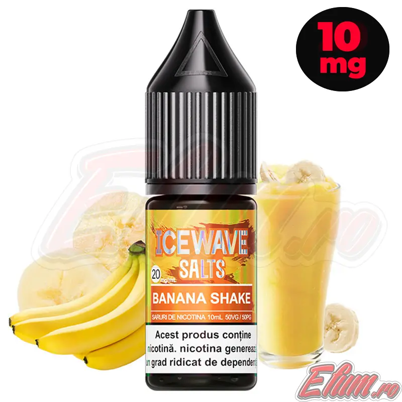 Lichid Ice Wave Banana Shake 10ml NicSalt 10mg/ml