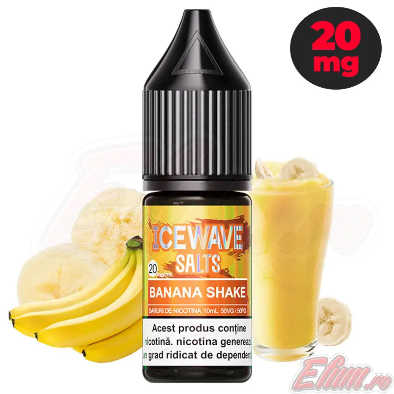 Lichid Ice Wave Banana Shake 10ml NicSalt 20mg/ml