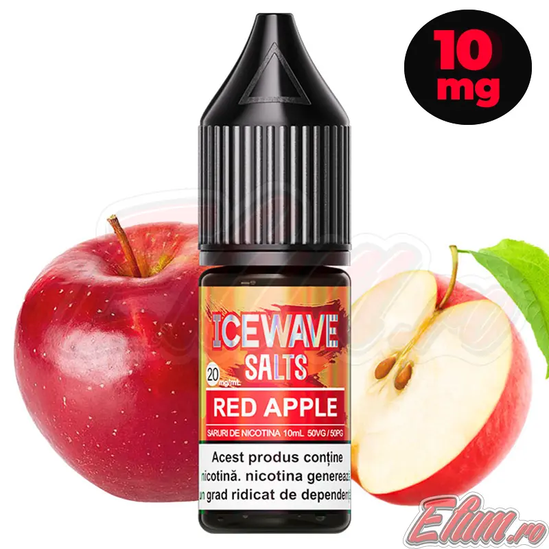 Lichid Ice Wave Red Apple 10ml NicSalt 10mg/ml
