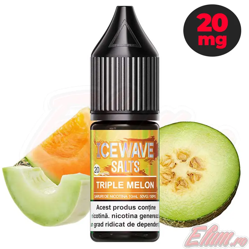 Lichid Ice Wave Triple Melon 10ml NicSalt 20mg/ml