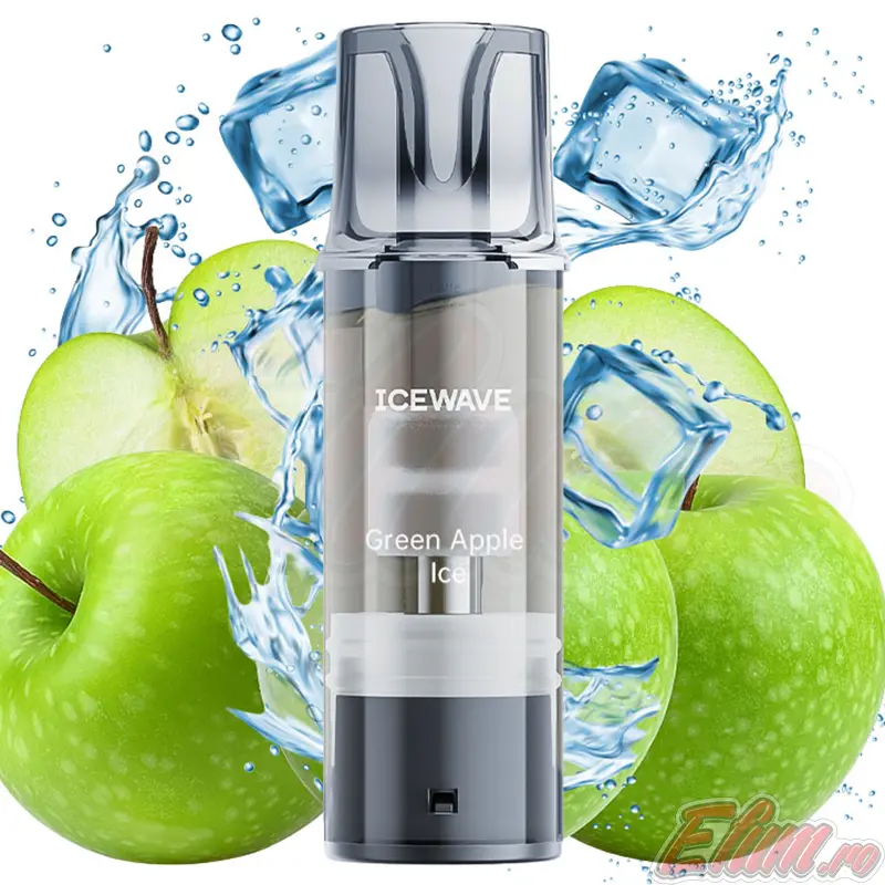 Cartus Ice Wave E1 Pod Green Apple Ice 2ml 20mg