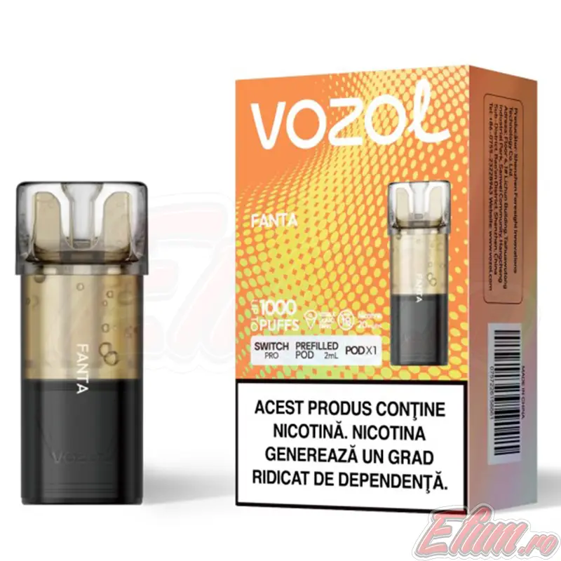 Cartus cu aroma de Fanta pentru Tigara electronica Vozol Switch Pro