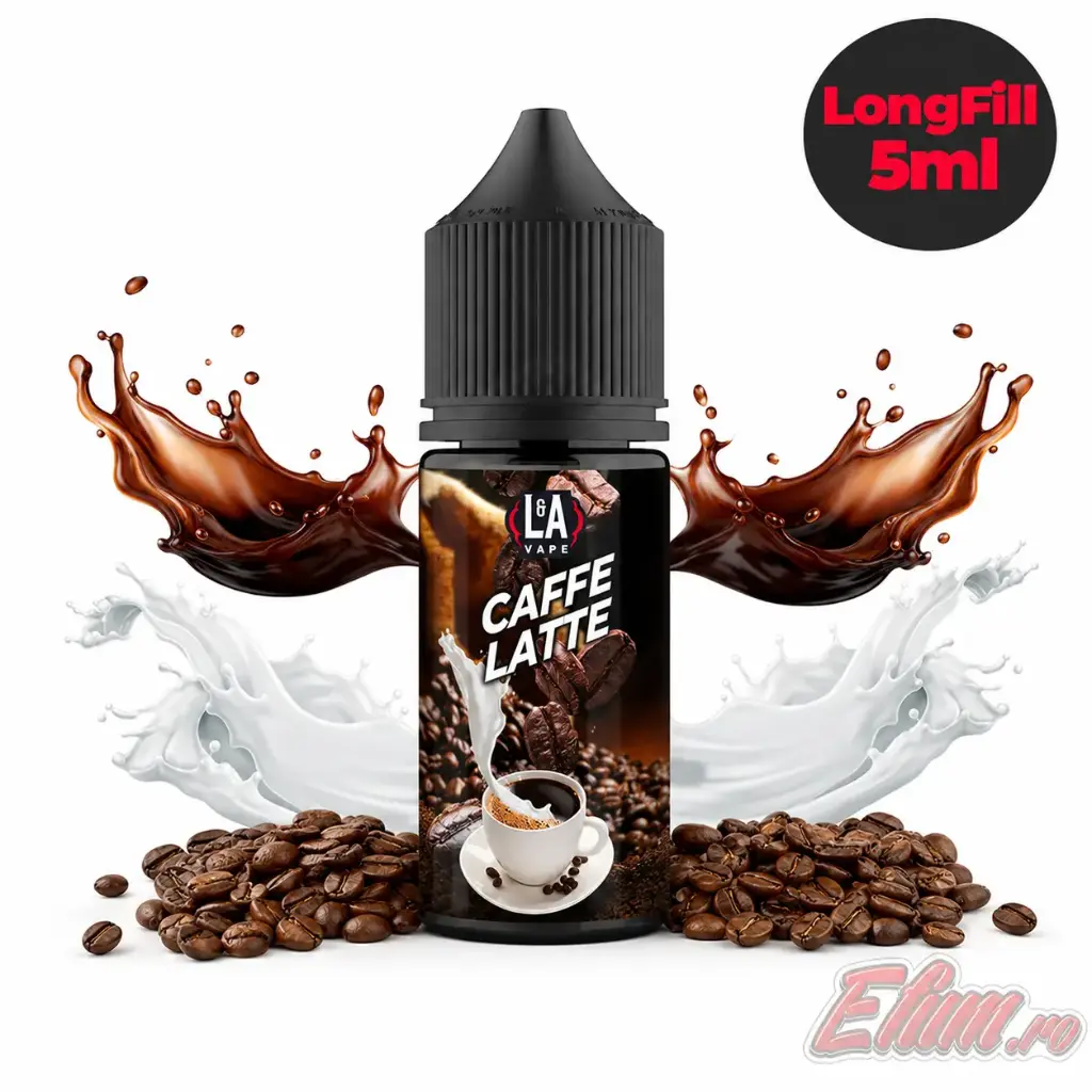 AROMA LA VAPE Caffe Latte 0mg Longfill 5ml