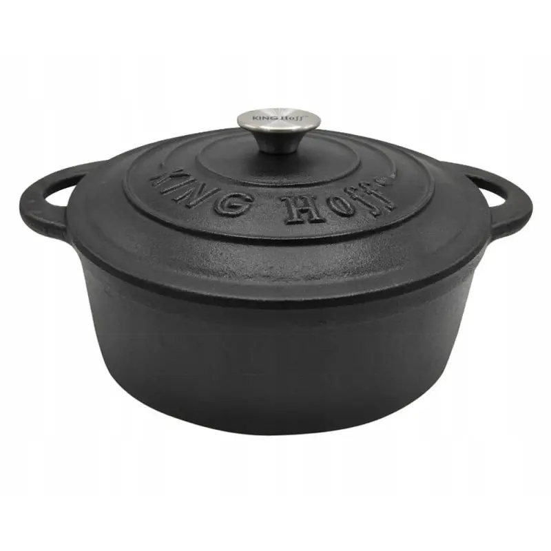 Oala din fonta KING Hoff 21cm 2.4l inductie KH-1523