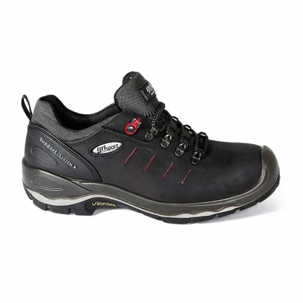 Pantofi de lucru Grisport  72071L S3 negru-rosu Marimea 42