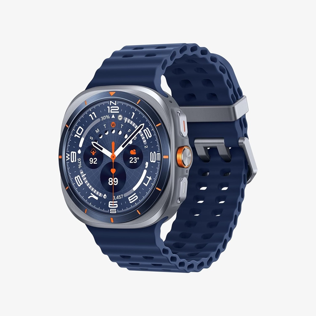 Samsung Galaxy Watch Ultra 2025 47mm - Ceas inteligent LTE cu inteligență artificială, titan, buton personalizabil, monitorizare a stării de sănătate