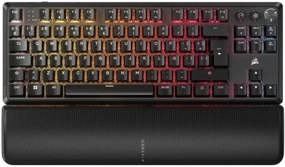 Tastatură de gaming wireless Corsair K70 Core TKL RGB fără taste – Negru