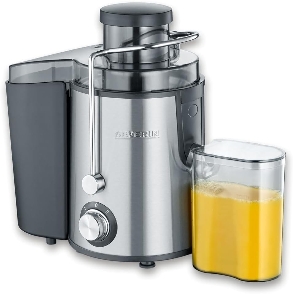 Storcător de fructe și legume SEVERIN 400W din oțel inoxidabil - ES 3566