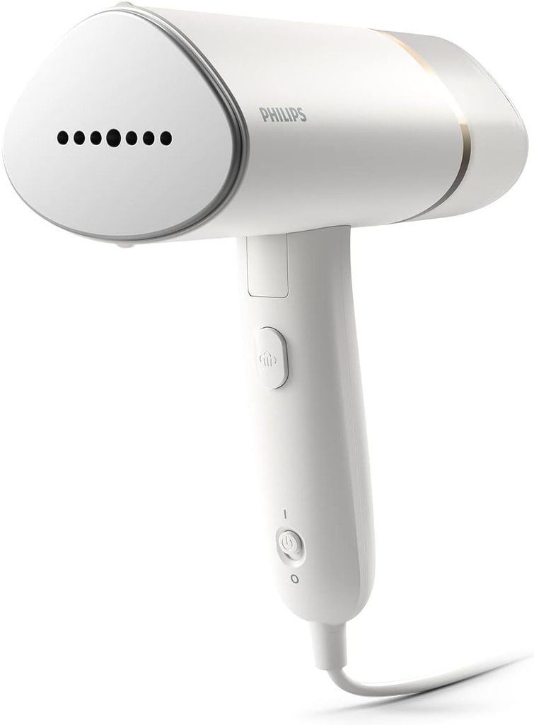 Fier de călcat cu abur vertical pliabil Philips 3000, 20 g/min, 1000 W