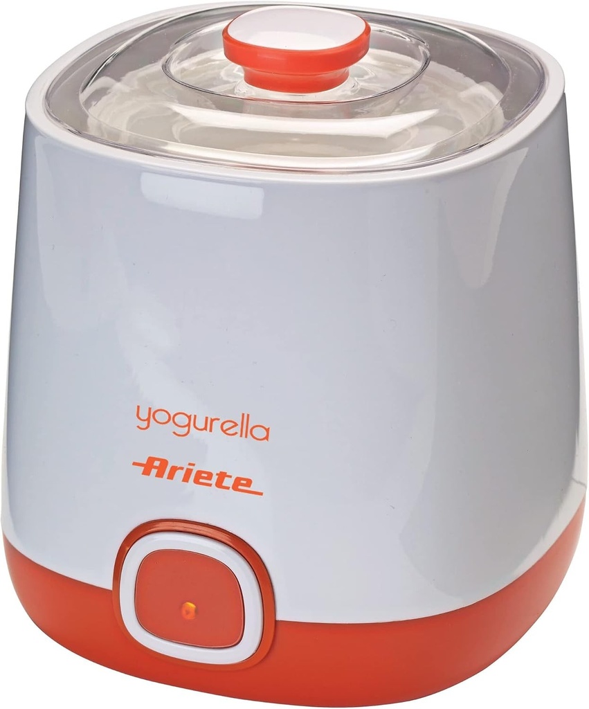 Ariete 621 Yogurella, aparat electric de iaurt cu accesoriu pentru iaurt grecesc. Putere 20W. 2 recipiente.