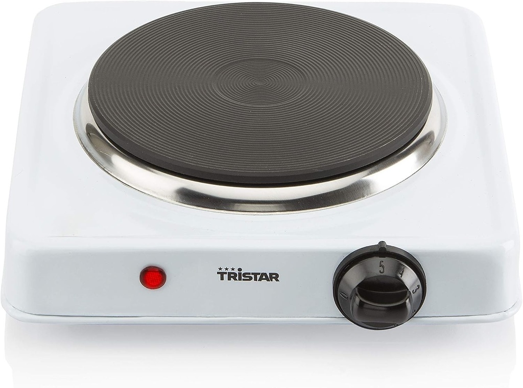 Plită electrică Tristar Kp-6185, termostat reglabil, 22 x 24,5 x 7,8 cm