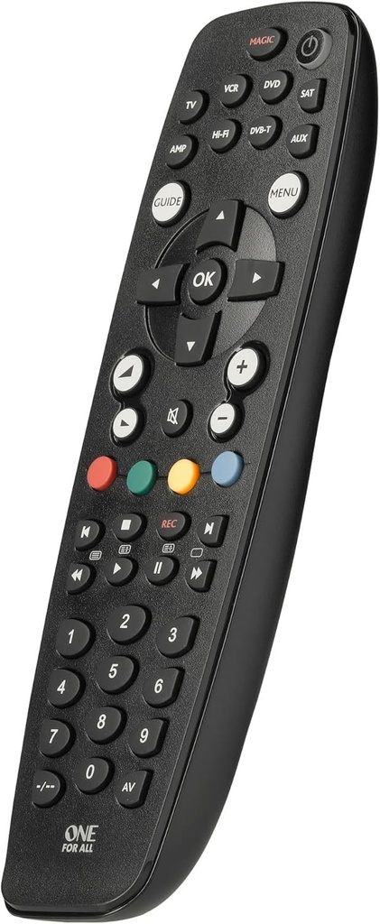 Telecomanda universala One For All OFA 8 - Control a 8 dispozitive - TV Set Top Box DVD Blu-Ray Aux si Dispozitive audio - URC2981 