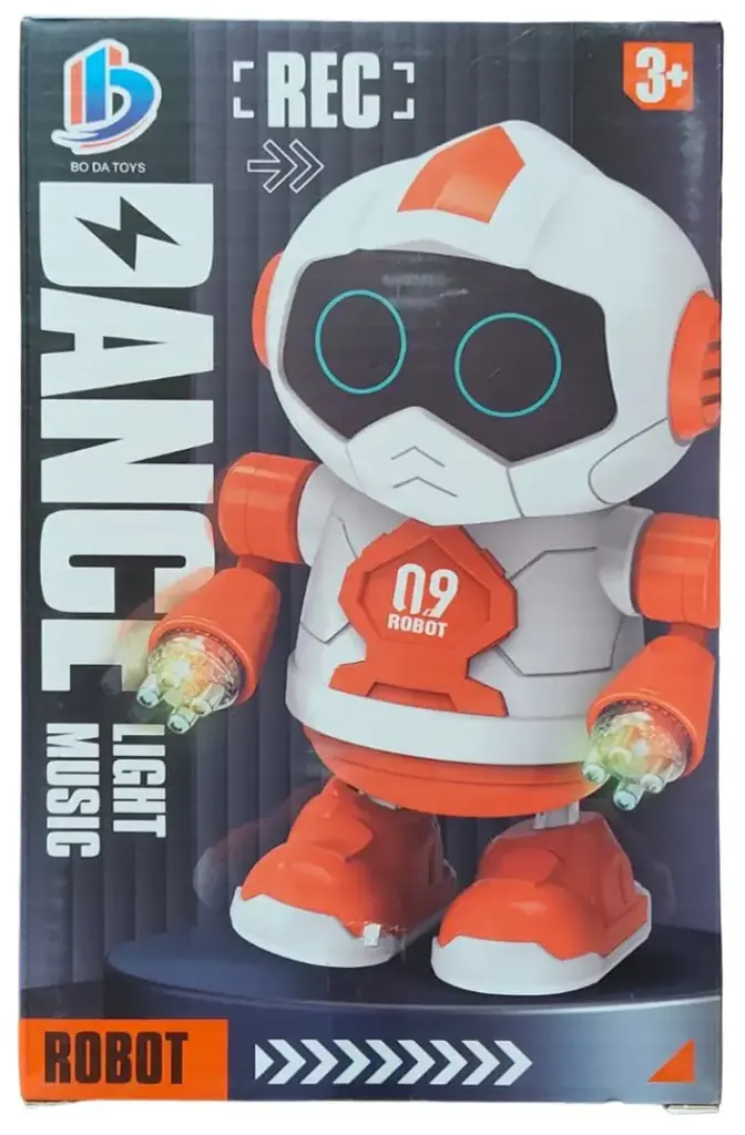 Figurina interactiva, jucarie cu lumini si sunete, Robot