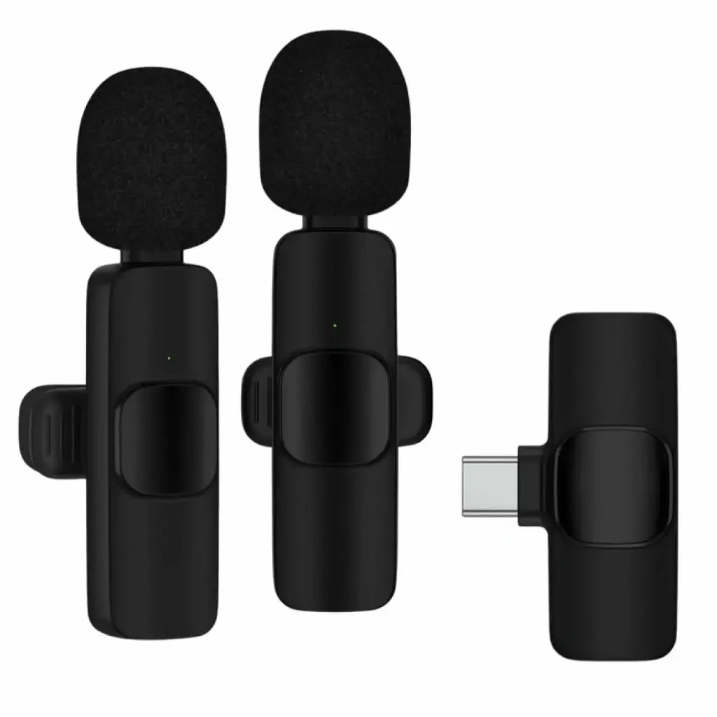 Microfon wireless DA704 cu prindere prin USB-C, 2 buc.