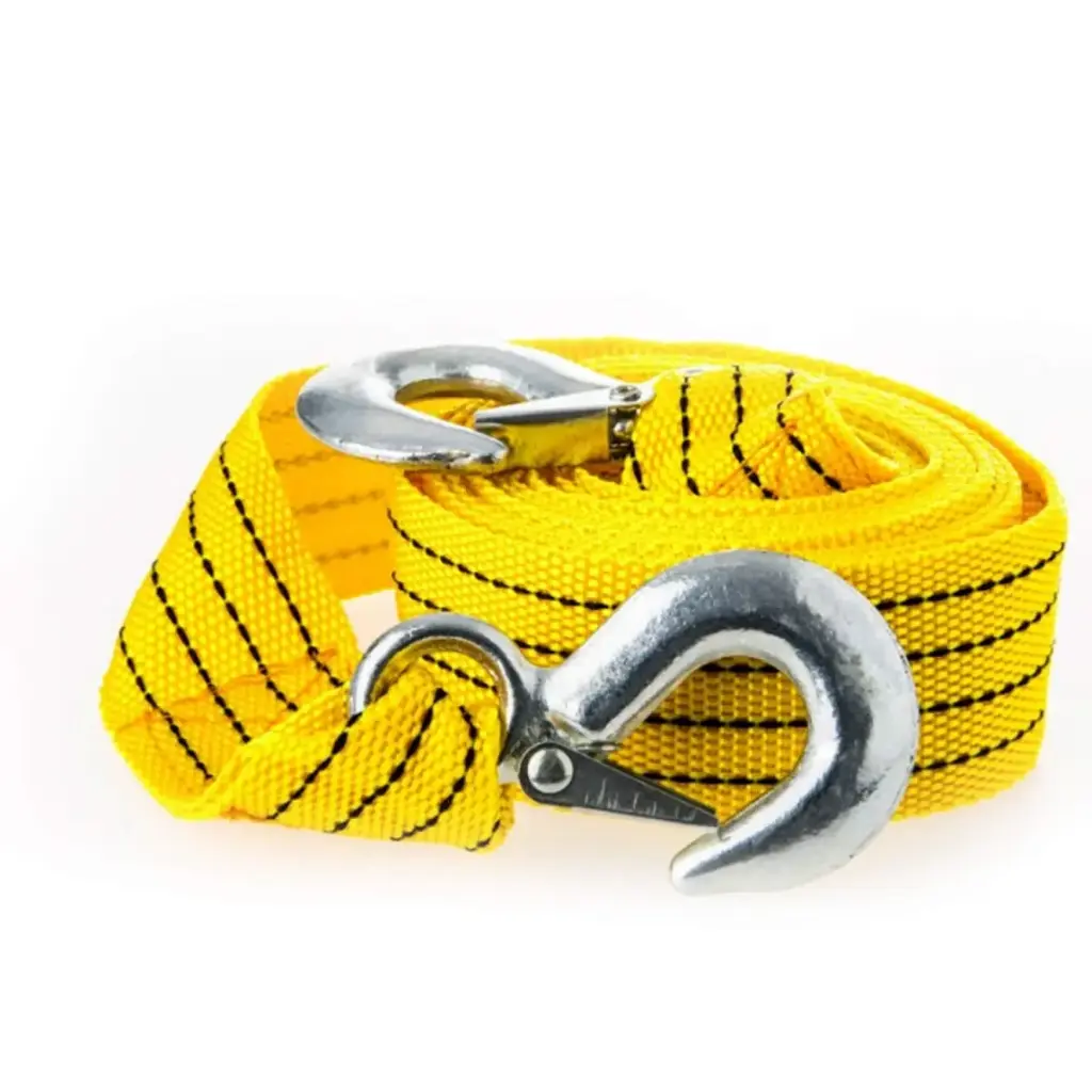 Cablu de remorcare, curea de remorcare, frânghie pentru o mașină, 3m, 3 tone, remorcare puternică -m016
