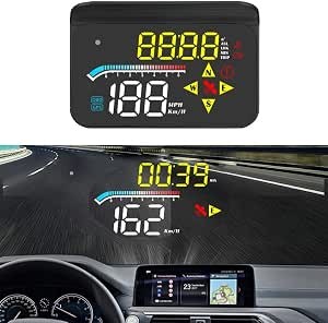 Afișaj HUD zalati Head-Up Display GPS OBD cu mod dual, proiecție reflexie pe parbriz cu conexiune USB pentru mașini