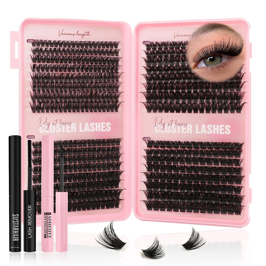 Set extensii de gene Sixstarhair 544 de piese