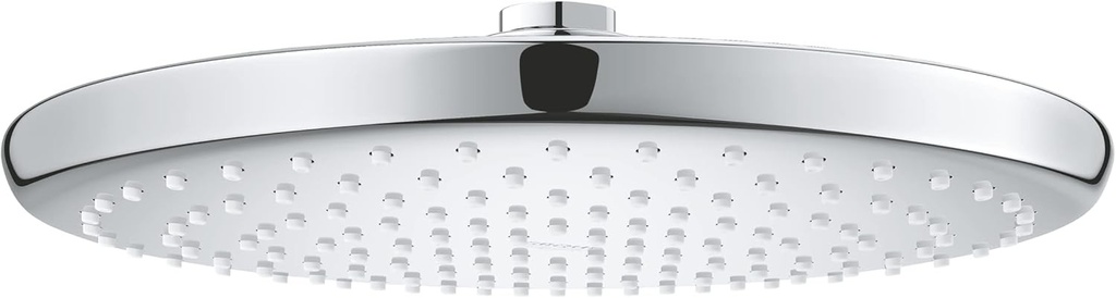 Cap de duș GROHE Vitalio Start 250 Quickfix, cap de duș rotund de 250 mm, economie de apă, crom, ușor de instalat: compatibil cu toate brațele de duș standard 26815000