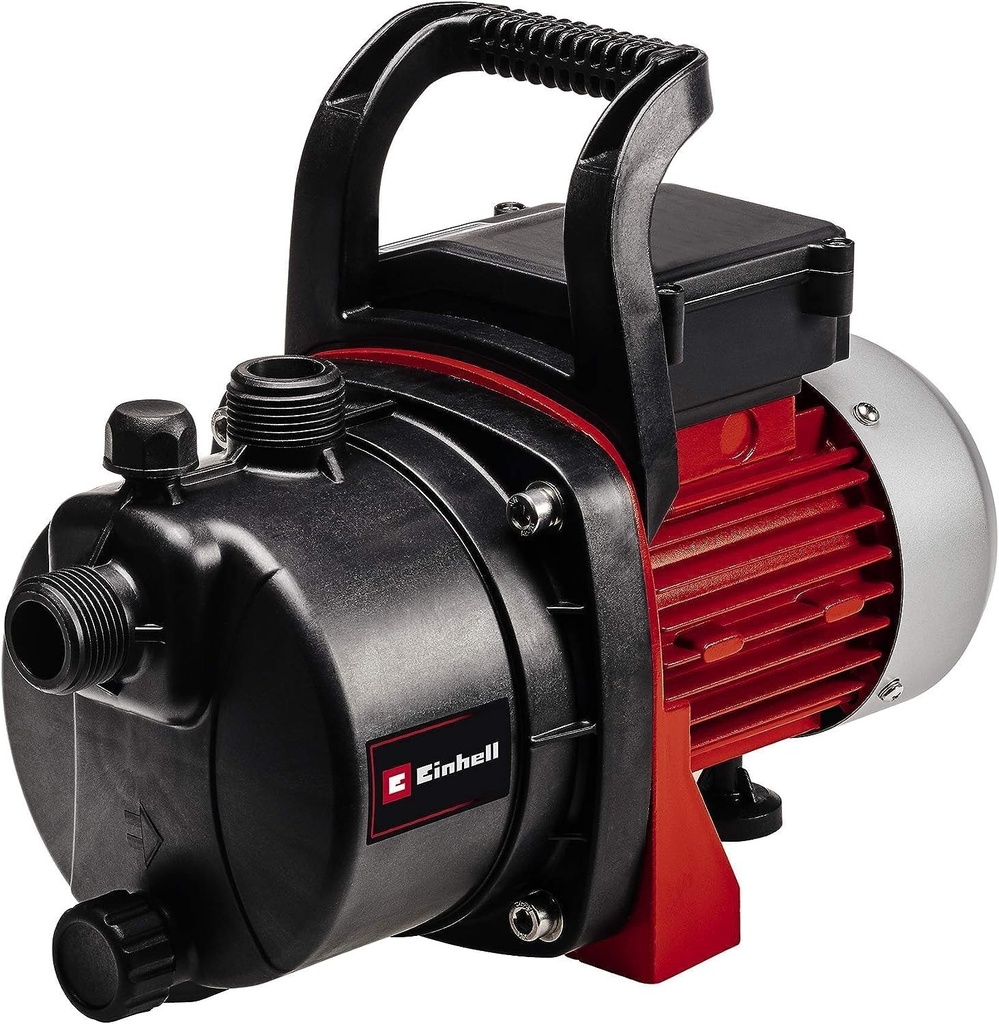 Pompă de grădină Einhell GC-GP 6538 (650 W, presiune 3,6 bar, debit 3.800 l/h, șurub de umplere cu apă, șurub de scurgere cu apă, mâner de transport)
