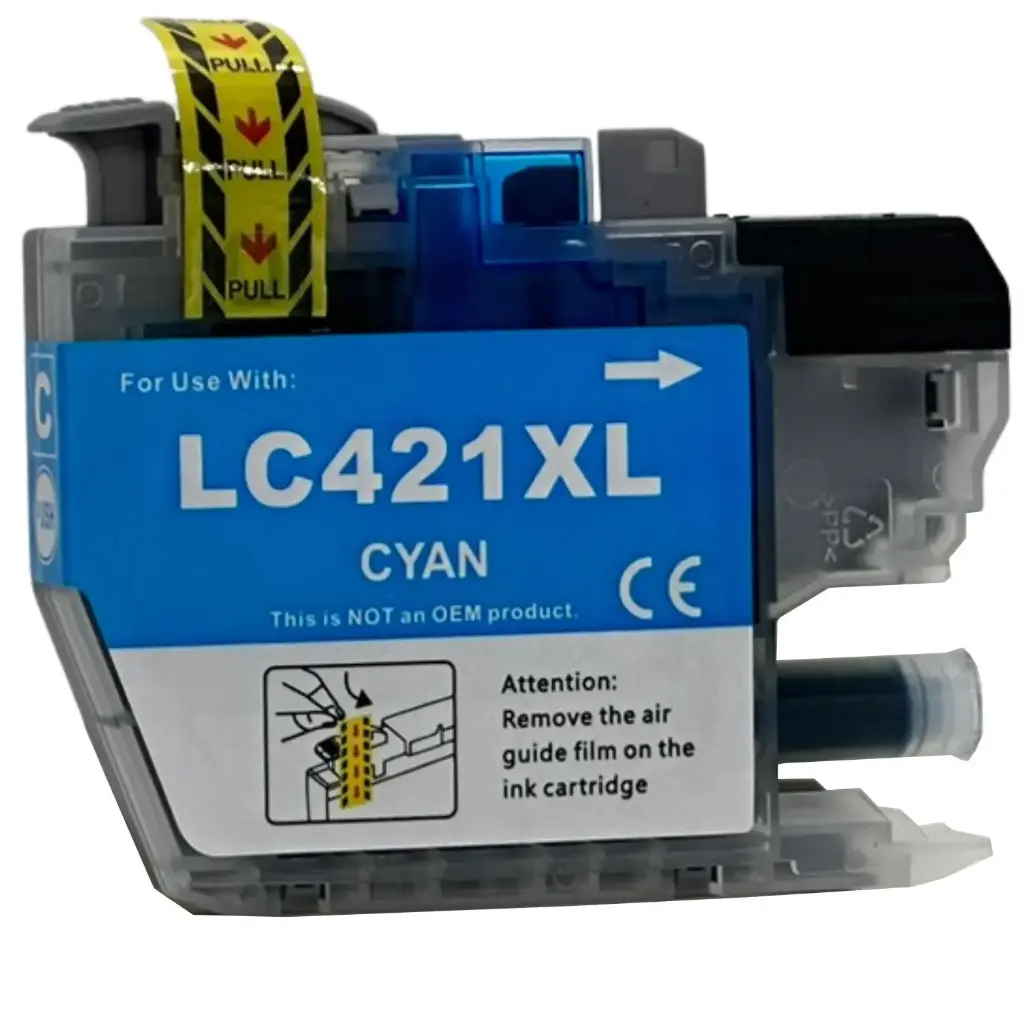 Cartuș de cerneală pentru imprimanta Brother LC421 Cyan (LC421C)