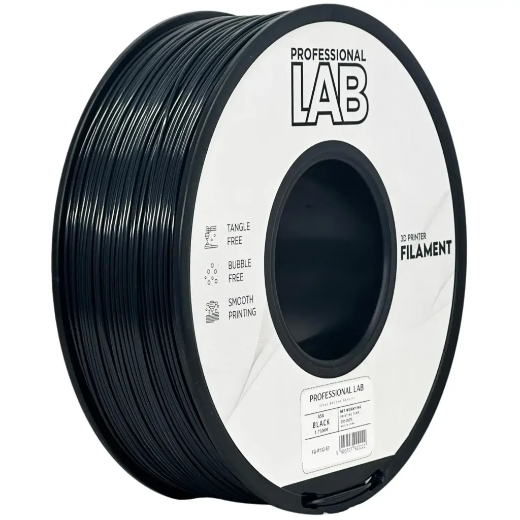 Filament imprimanta 3D ASA Black - Prof. Lab 1.75mm 1KG