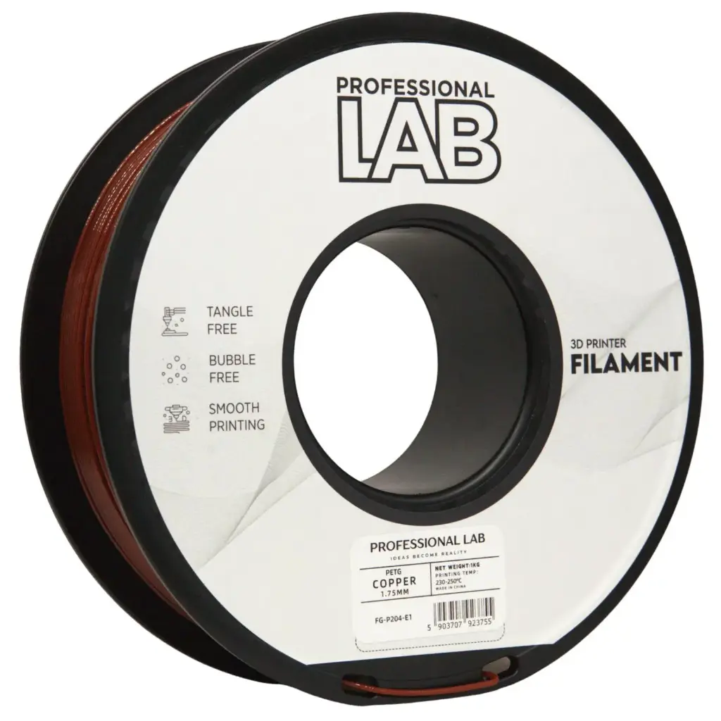 Filament imprimanta 3D PETG Copper - Prof. Lab 1.75mm 1KG
