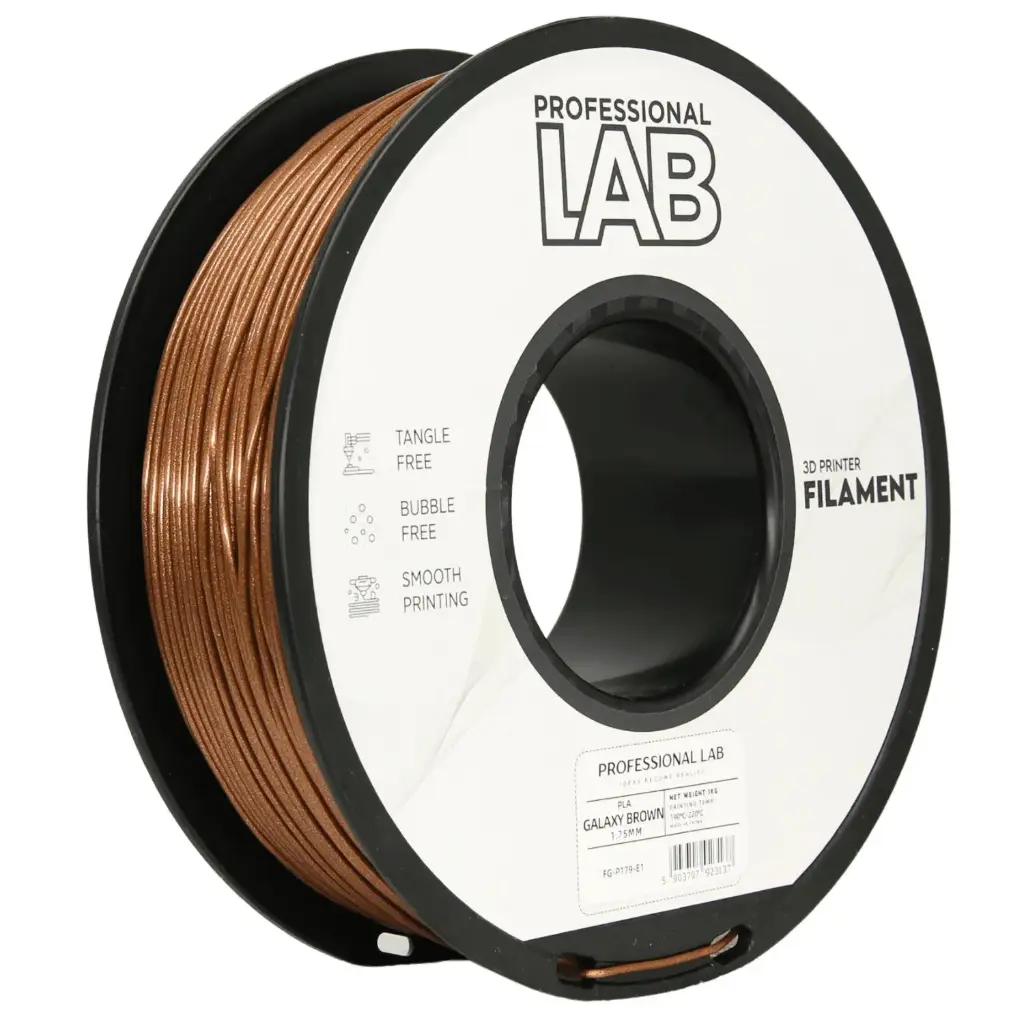 Filament imprimanta 3D PLA Galaxy Brown - Prof. Lab 1.75mm 1KG