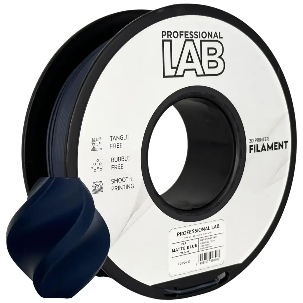 Filament imprimanta 3D PLA Matte Blue - Prof. Lab 1.75mm 1KG