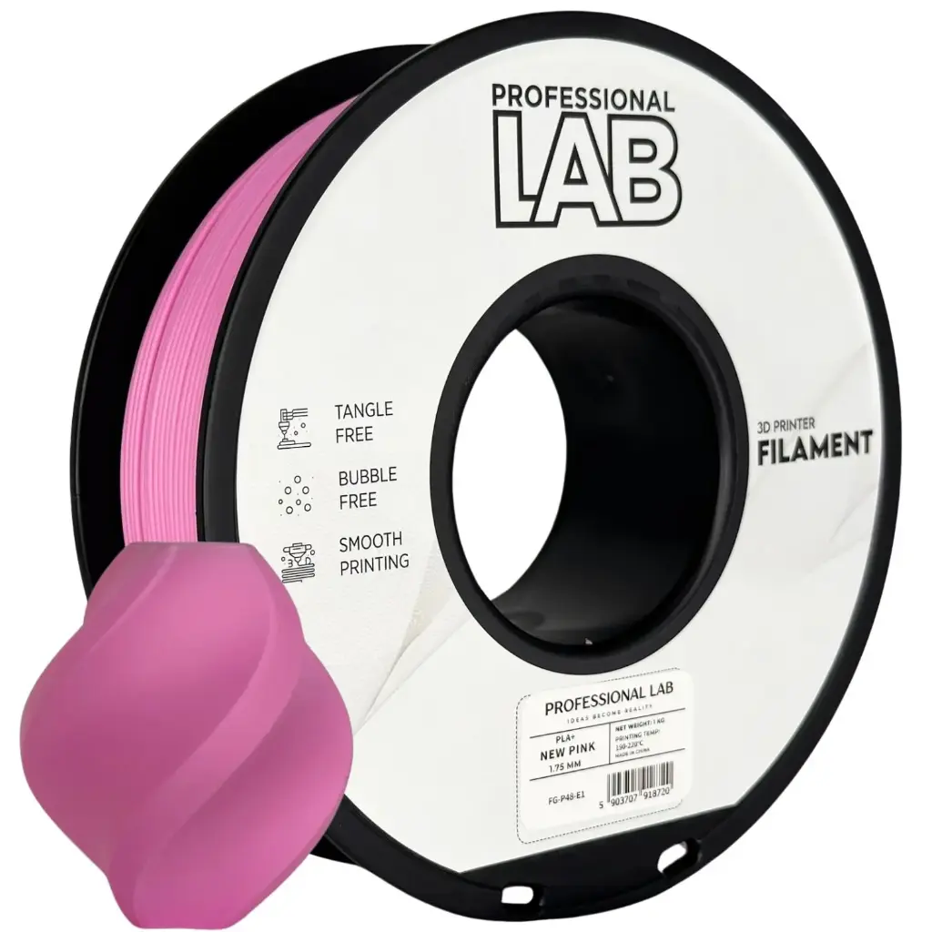 Filament imprimanta 3D PLA+ New Pink - Prof. Lab 1.75mm 1KG