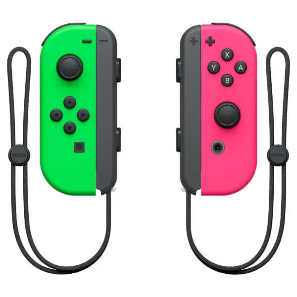 Pachet dublu Joy-Con pentru Nintendo Switch, verde/roz 