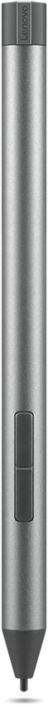 Lenovo Digital Pen 2 (laptop) - Raspuns ultra-tactil - 4.096 de niveluri de presiune - Varf stilou cu elastometru cu senzatie naturala - Durata lunga de viata a bateriei - Argintiu/gri