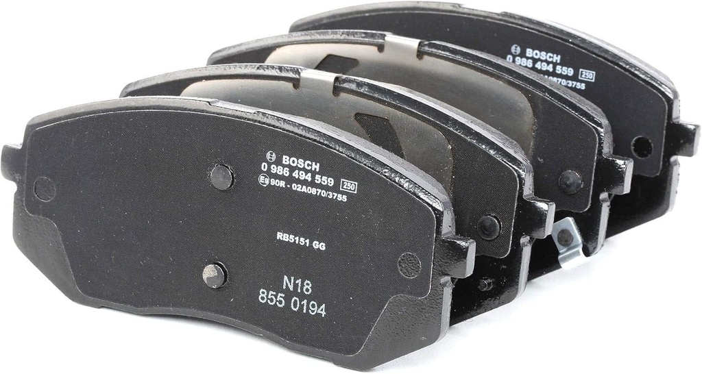 Placute de frana Bosch BP1480 - punte fata - certificare ECE-R90 - patru placute de frana per set
