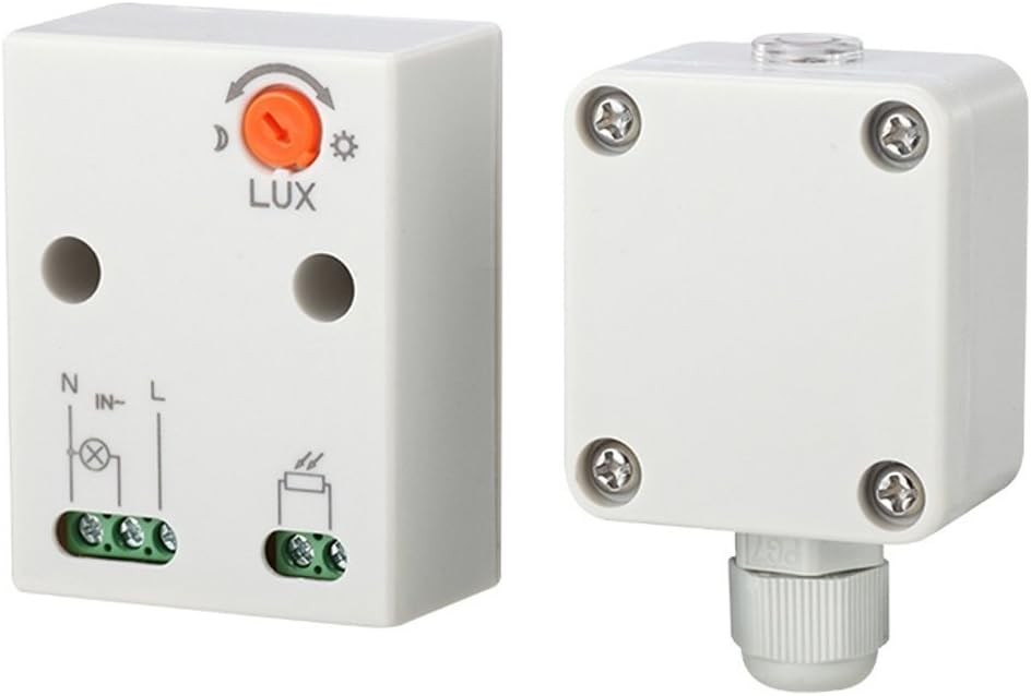 Comutator cu senzor de crepuscul Maclean MCE35 3450W cu sonda externa