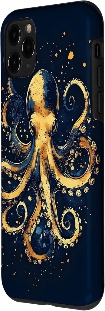 Husa pentru iPhone 11 Pro Octopus Abstract Ocean Pattern