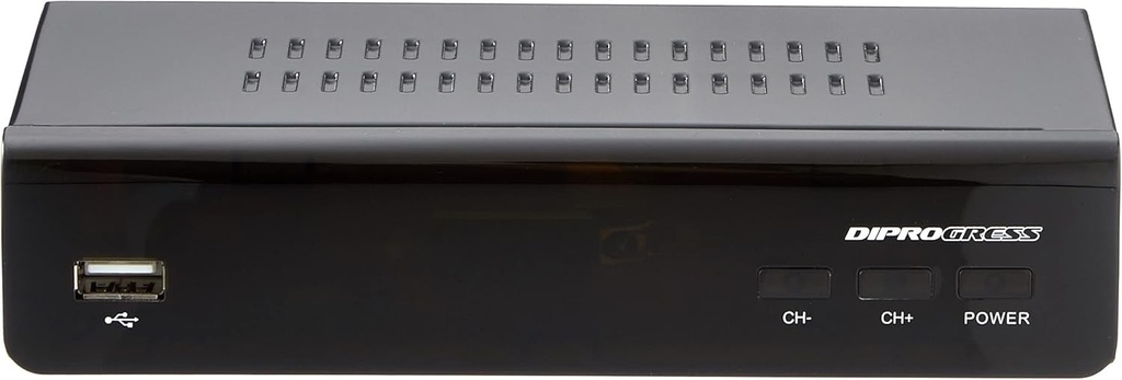 Decodor Diprogress DPT203HD DVB-T2 HEVC H265 cu telecomanda universala ...