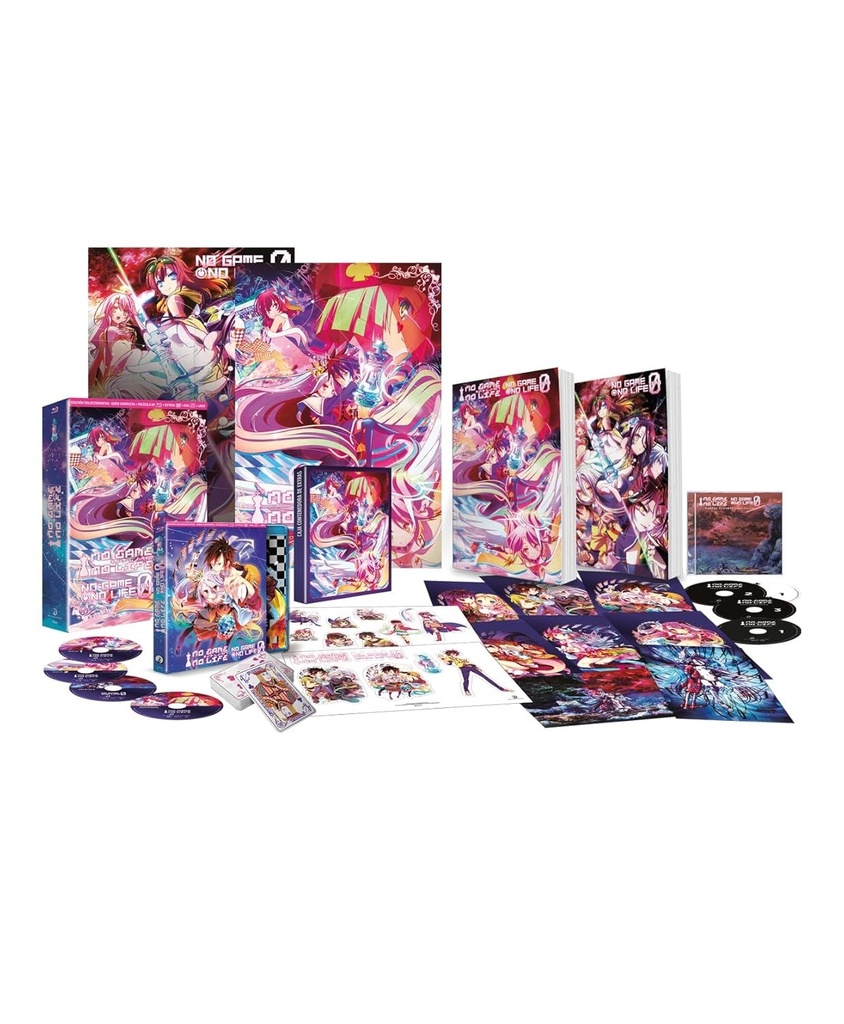 No game, No Life. Seria completa de colectie A4 [Blu-ray]