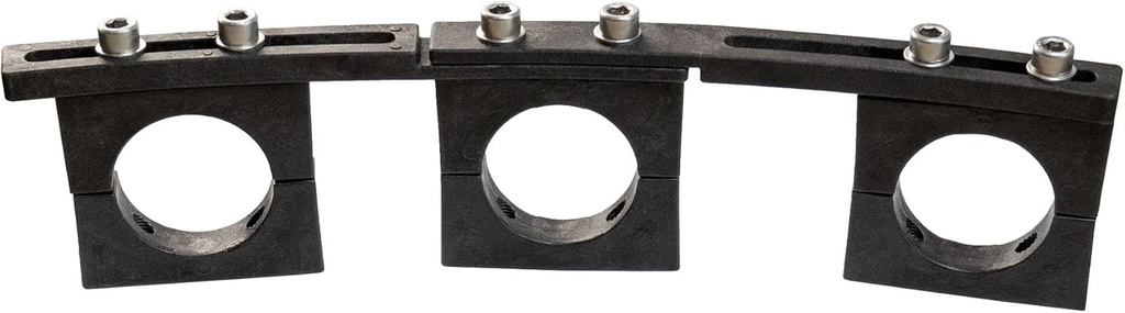 SKT BN97-40 Suport LNB universal trifazat pentru alimentare multipla de 40 mm din aluminiu