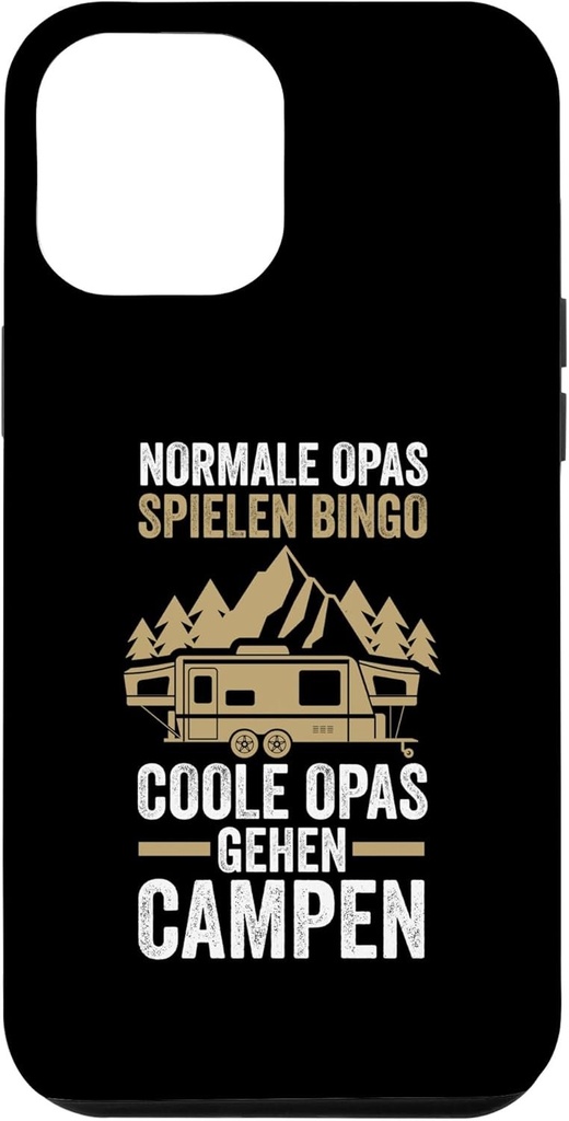 Husa pentru iPhone 12 Pro Max Cool Grandpas Go Camping Camper Bunicul