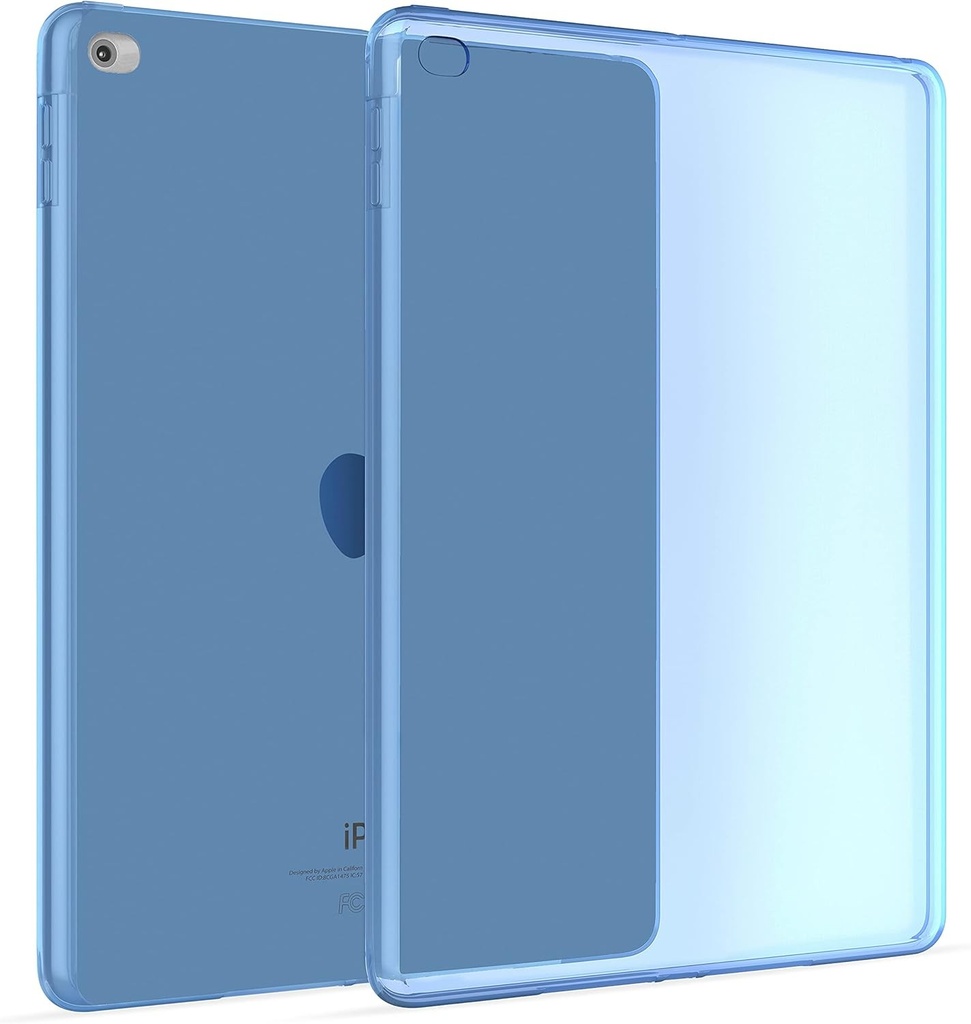 Husa de protectie din cauciuc siliconic Okuli Clear pentru Apple iPad Air 2 in transparent