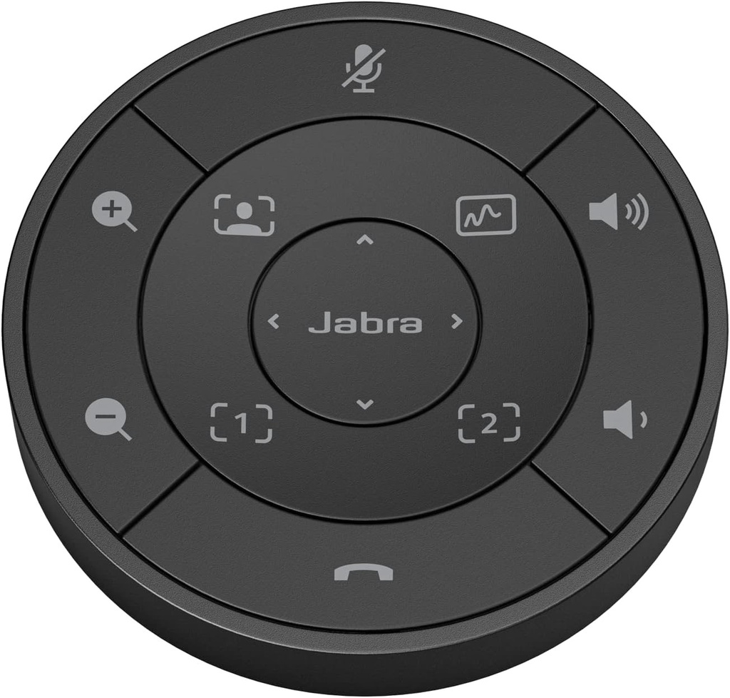 Telecomanda Jabra PanaCast 50 - Telecomanda simpla pentru bara video PanaCast 50 - Telecomanda all-in-one pentru operare usoara in camera - cu control al volumului - Negru, 8220-209