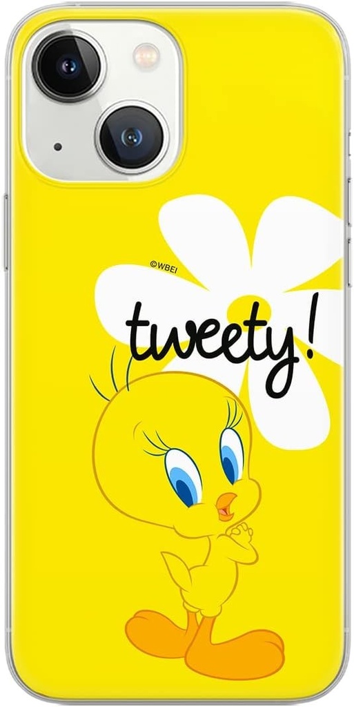 Ert Group Husa originala si cu licenta oficiala Looney Tunes pentru telefonul mobil Apple iPhone 5/5S/SE cu design Tweety 005, adaptata formei telefonului mobil, husa din TPU