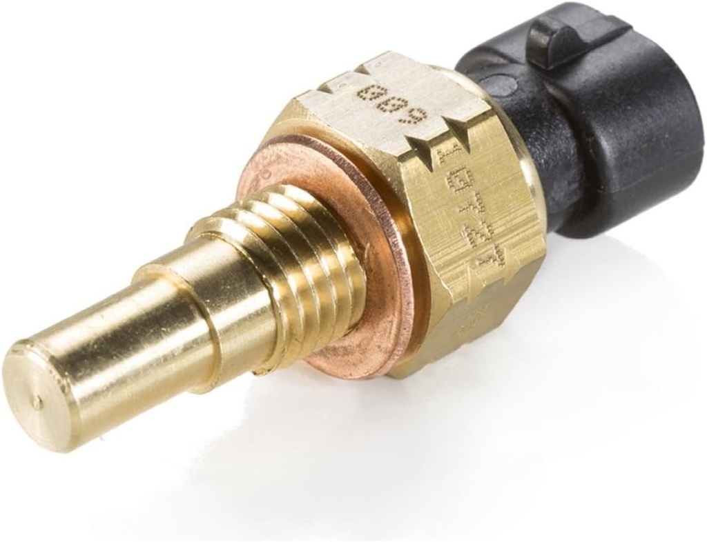 HELLA 6PT 009 107-271 Senzor temperatura lichid de racire - 12V - 2 pini - insurubat - cu etansare
